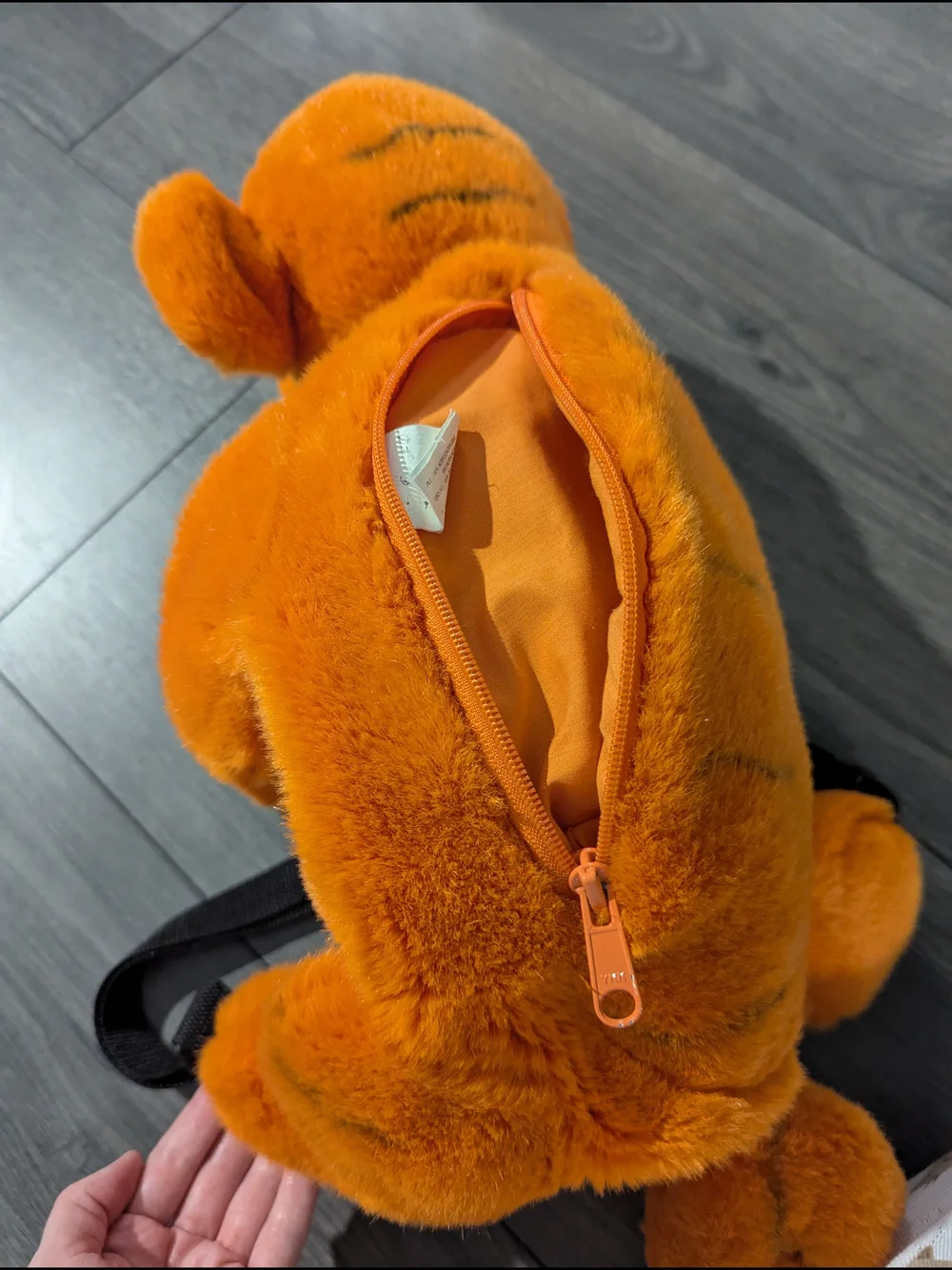 The Disney Store Vintage 90's Soft Tigger Kids Backpack